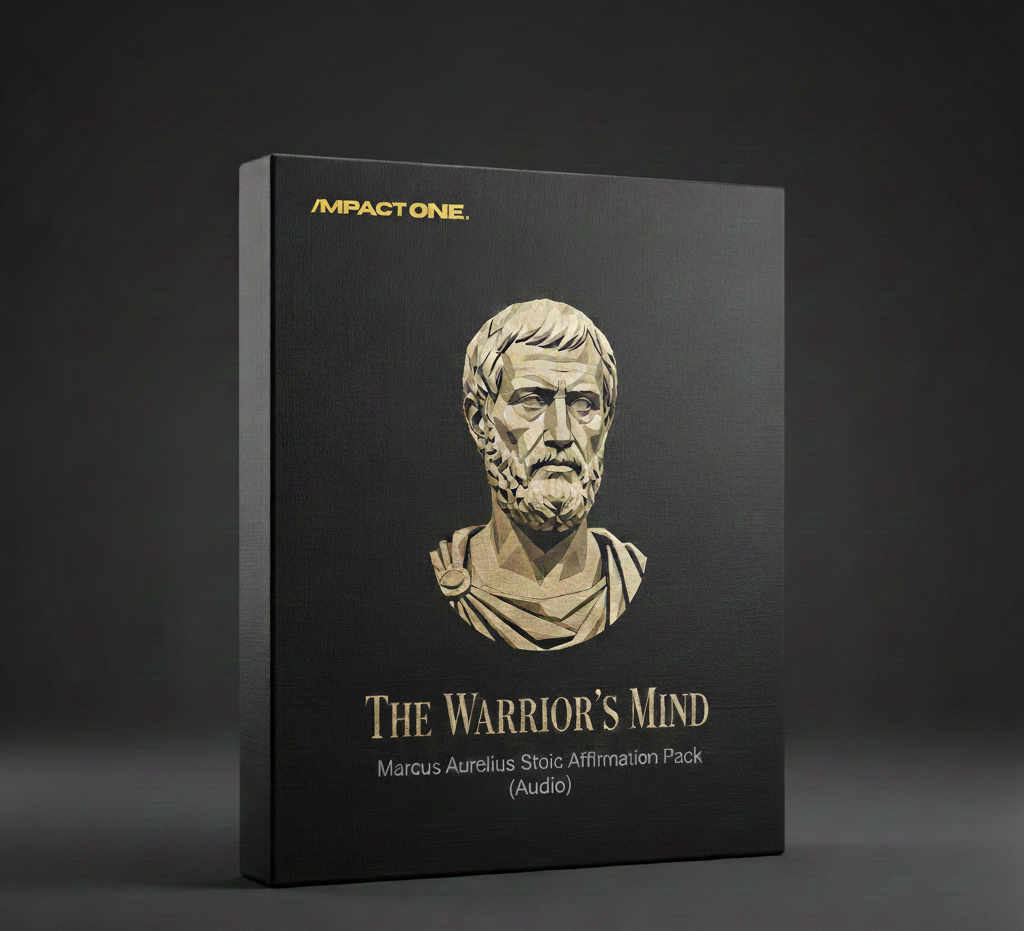 The Warrior’s Mind – Marcus Aurelius Stoic Affirmation Pack (Audio)