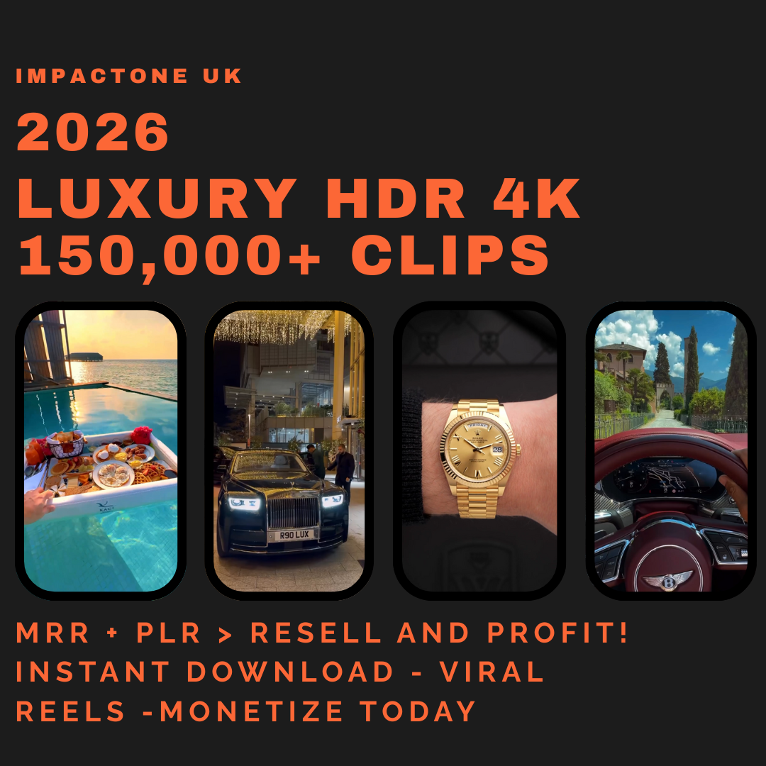 150,000+ Viral Luxury Rich Lifestyle Videos Reels (added bonus packs)